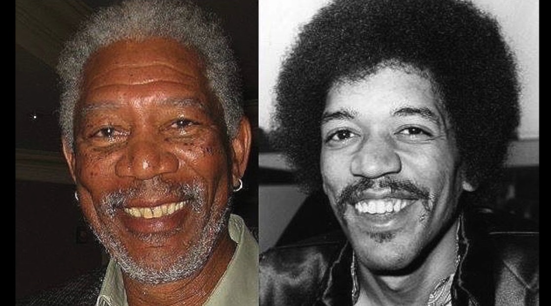 Morgan Freeman Sostituisce Jimi Hendrix!