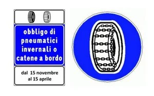 Obbligo di catene a bordo nel Lazio: tutte le strade interessate e sanzioni previste