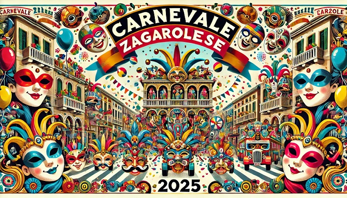 Carnevale Zagarolese 2025: Un’esplosione di colori allegria e tradizione